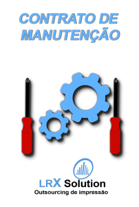 Contrato de Manutenção