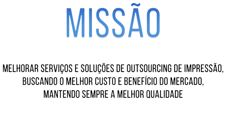 MISSÃO